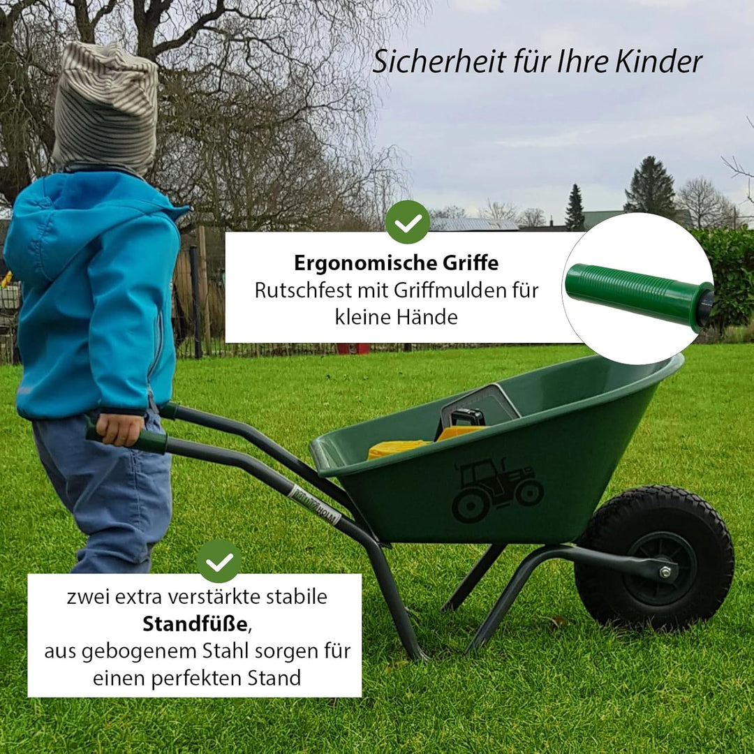 Kinderschubkarre Schiebkarre Metallschubkarre Gartenkarre Diverse Motive Lokomotive Feuerwehr Prinze