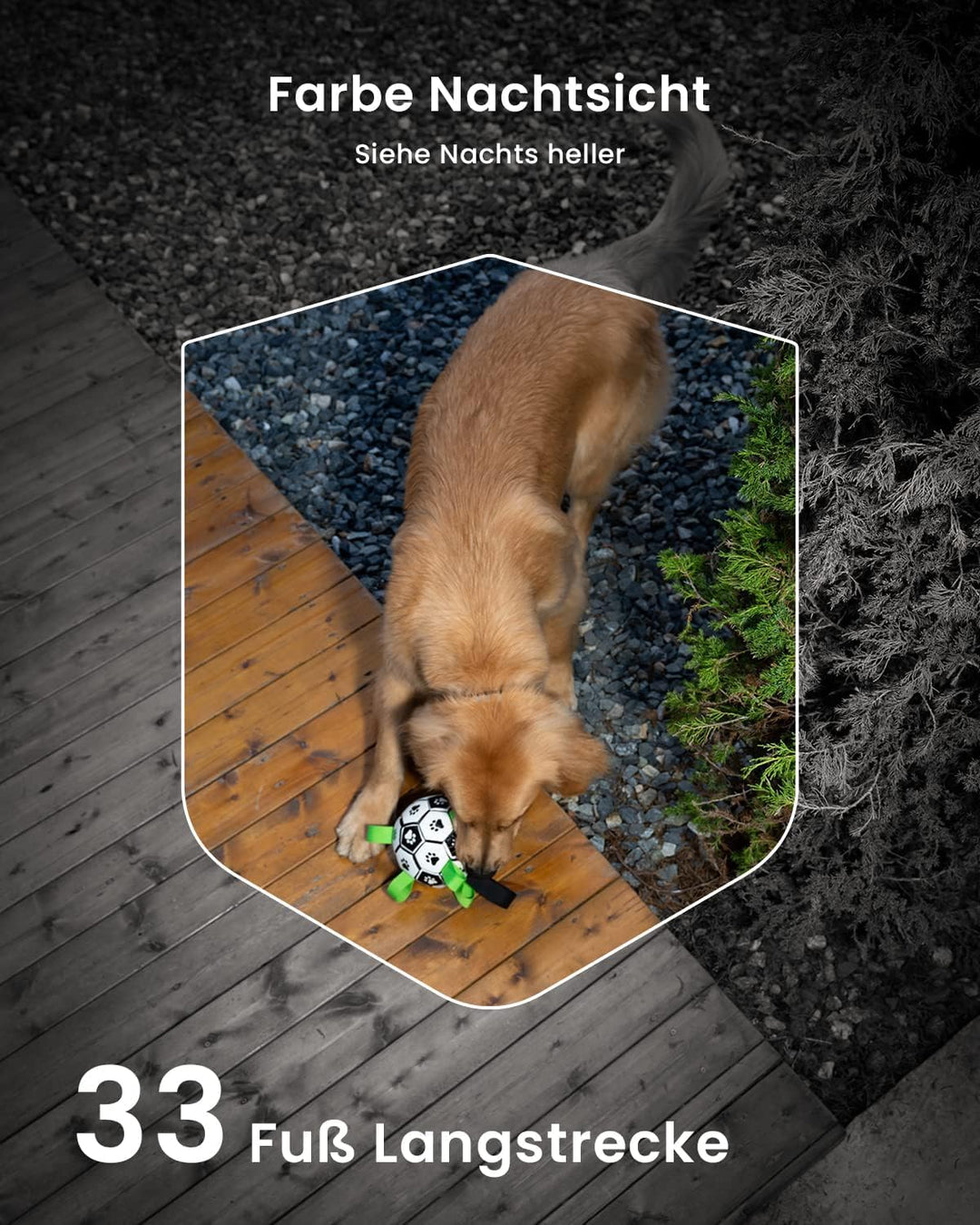 ieGeek 2K (Type-C) Überwachungskamera Aussen Akku Kabellose mit Solarplatten, 5200mAh Akku Kamera Üb