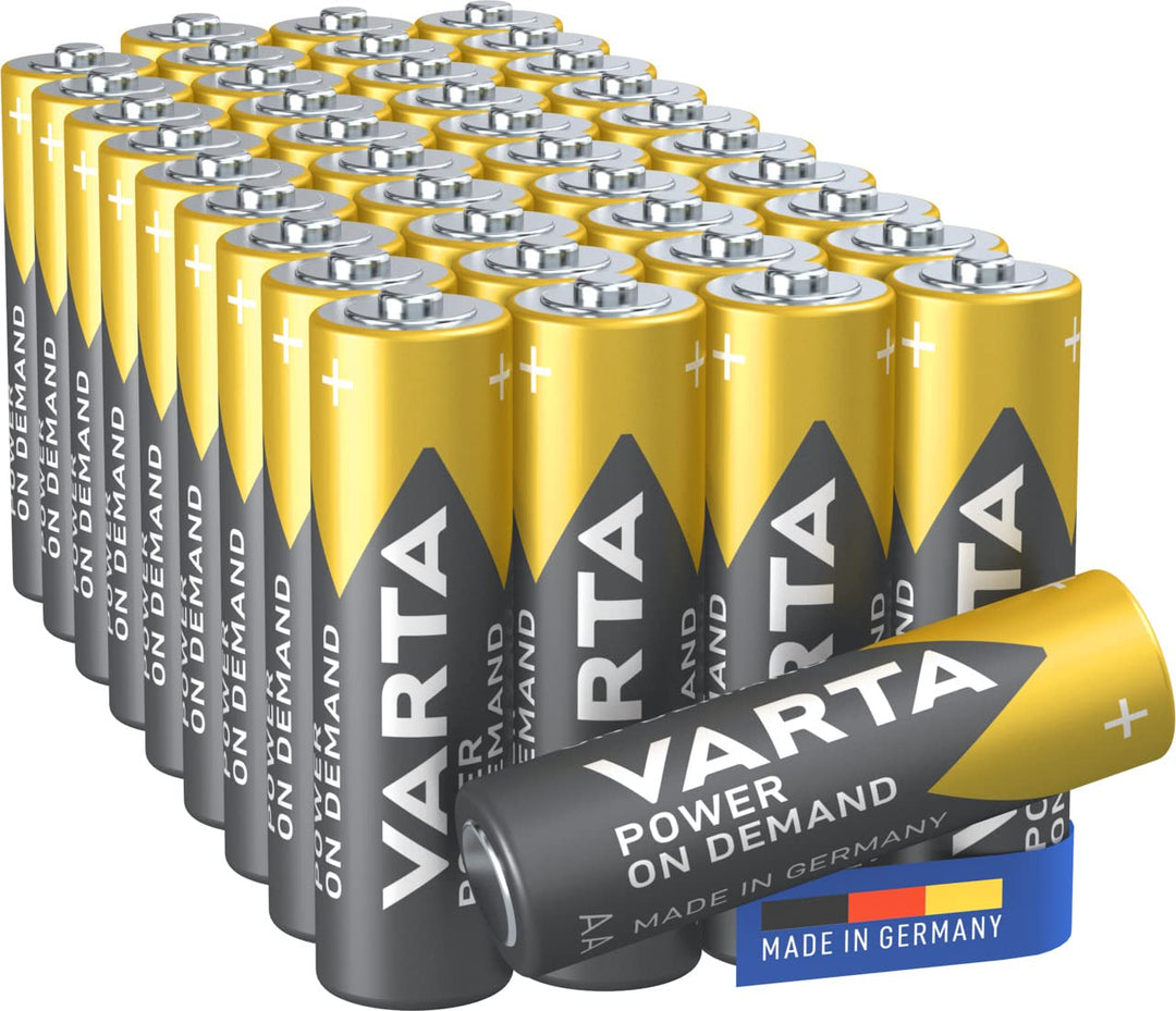 Benning IT 115 True RMS Installationstester, 044104, rot & VARTA Power on Demand AA Mignon Batterien