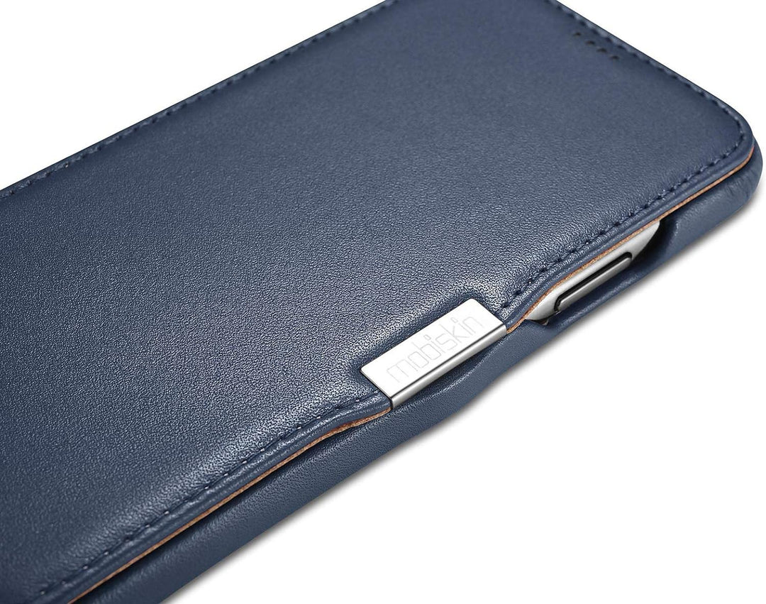 Mobiskin Hülle kompatibel mit Apple iPhone 11 (6,1 Zoll), Handyhülle mit echtem Leder, Case, Schutzh