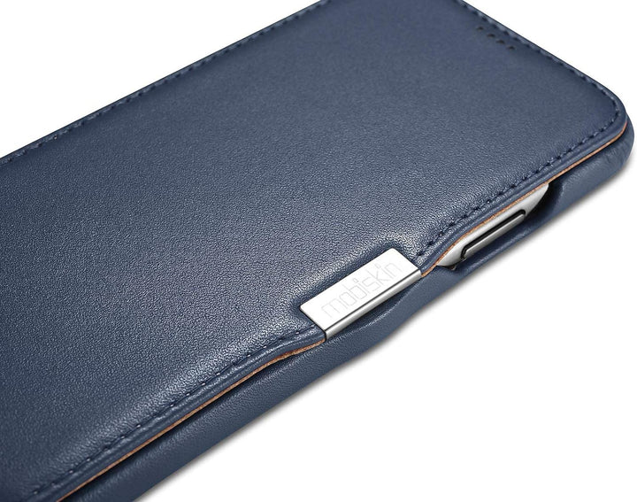 Mobiskin Hülle kompatibel mit Apple iPhone 11 (6,1 Zoll), Handyhülle mit echtem Leder, Case, Schutzh