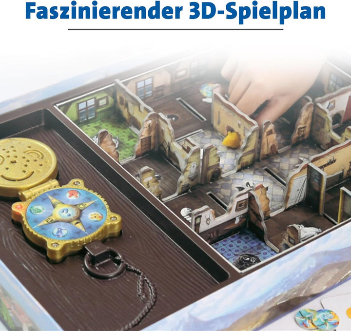 Ravensburger Schnappt Hubi, Gesellschafts- und Familienspiel, für Kinder und Erwachsene, Spiel des J