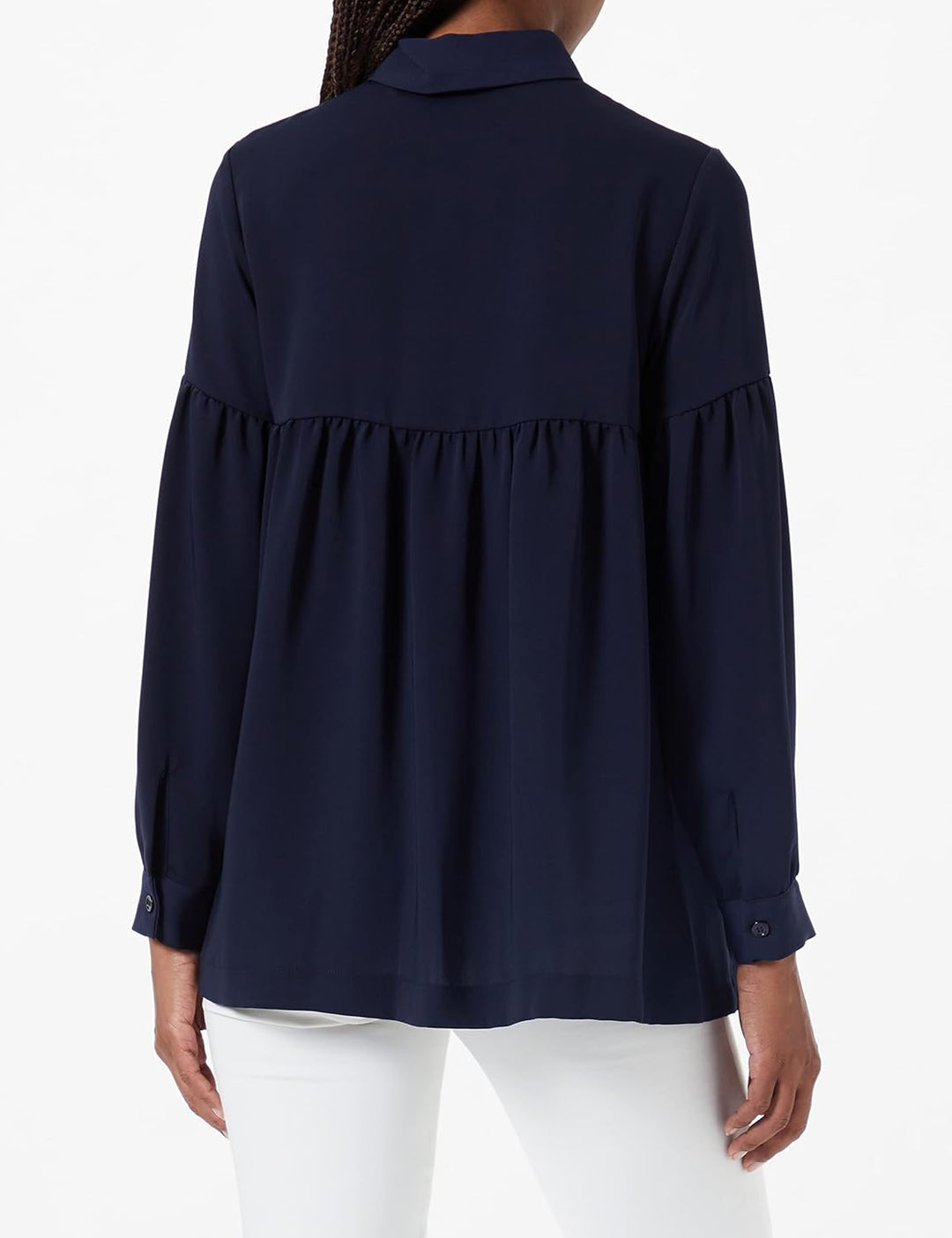 Seidensticker Damen Bluse - Fashion Bluse - Regular Fit - tailliert - Hemd Blusen Kragen - Bügelleic