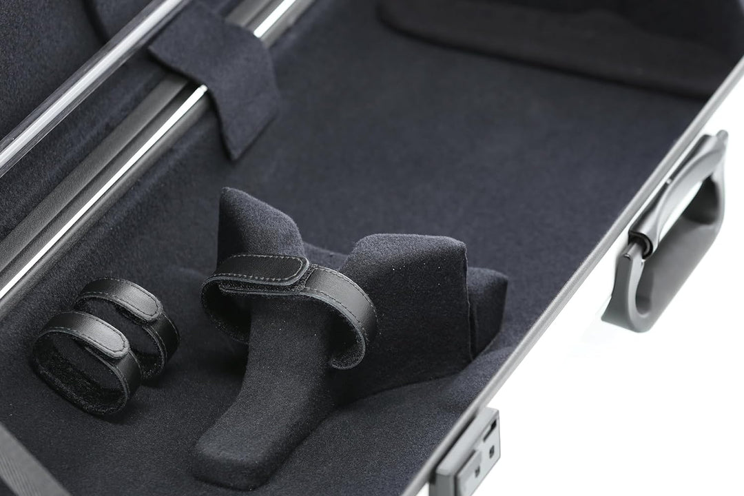 GEWA Violinkoffer AIR 2.1 weiss hochglanz, mit zusätzlichem Seitengriff, Made in Germany weiss mit z