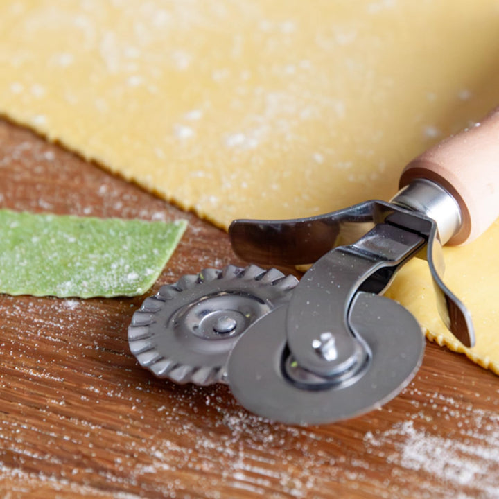 MARCATO Doppelter Ausstecher, Kuchenwerkzeug, Stahl, präziser und dekorativer Schnitt, robust und la