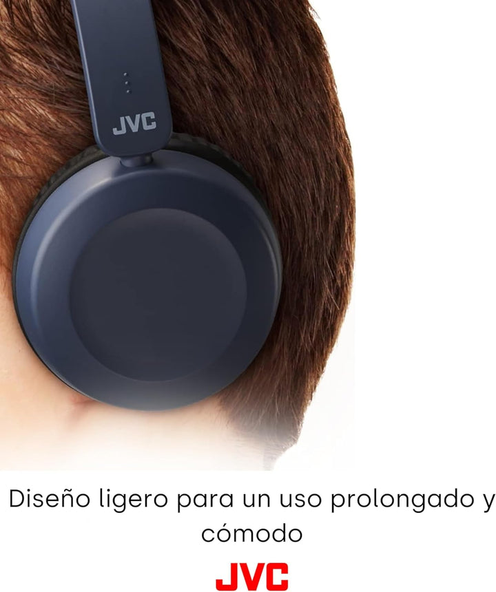 JVC HA-S31M Kopfhörer und Mikrofon, Binaural, Kopfbügel, Blau – Kopfhörer und Mikrofone (kabelgebund
