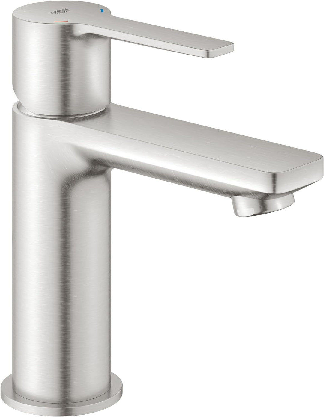 GROHE Lineare , Badarmatur - Waschtischarmatur , XS-Size, glatter Körper, supersteel , 23791DC1, Ede