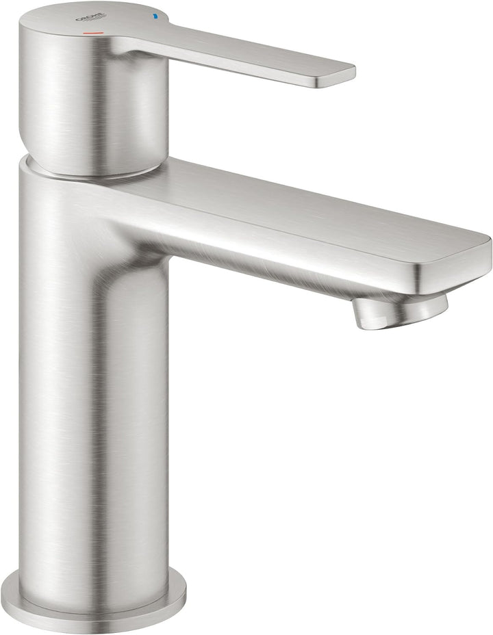 GROHE Lineare , Badarmatur - Waschtischarmatur , XS-Size, glatter Körper, supersteel , 23791DC1, Ede