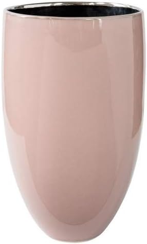 Fink 127161 TABITA Vase, Keramik 17cm Rosa, 17cm Rosa