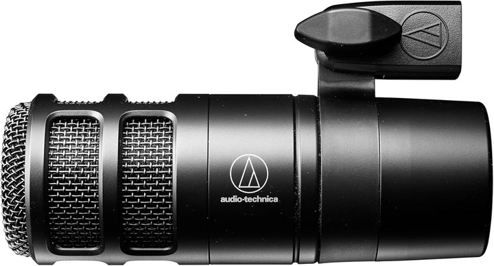 Audio-Technica 2040 Dynamisches Podcast-Mikrofon mit Hypernierencharakteristik Schwarz Single, Singl