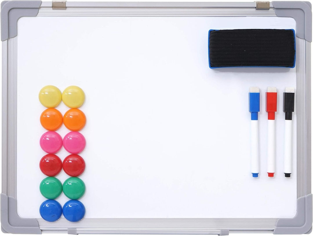 Whiteboard HWC-C84, Magnettafel Memoboard Pinnwand, inkl. Zubehör - 40x30cm 30 x 40 x 2 cm 40x30cm