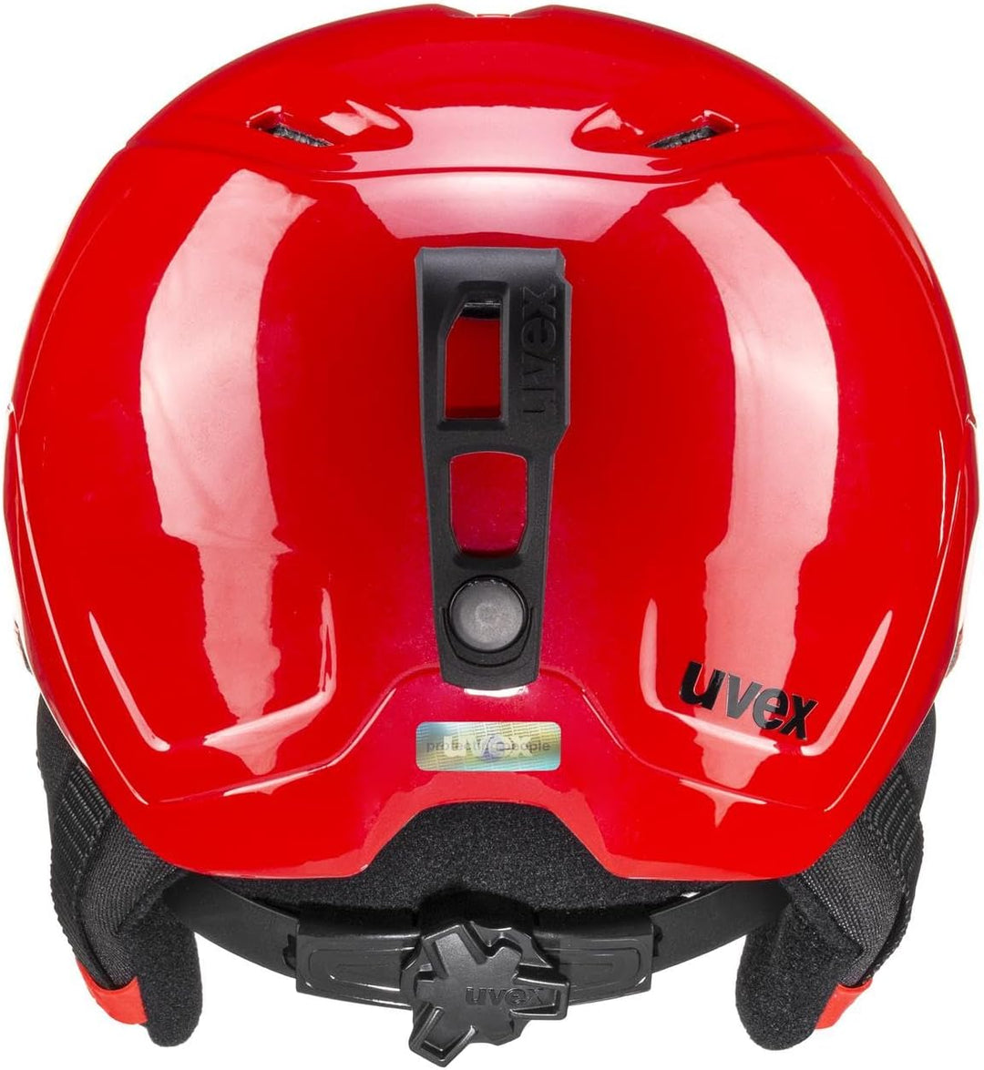 uvex heyya - Skihelm für Kinder - individuelle Grössenanpassung - optimierte Belüftung - fire red -