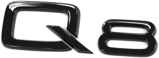 Audi 4M8071803 Schriftzug Q8 schwarz Tuning Exclusive Black Edition Emblem