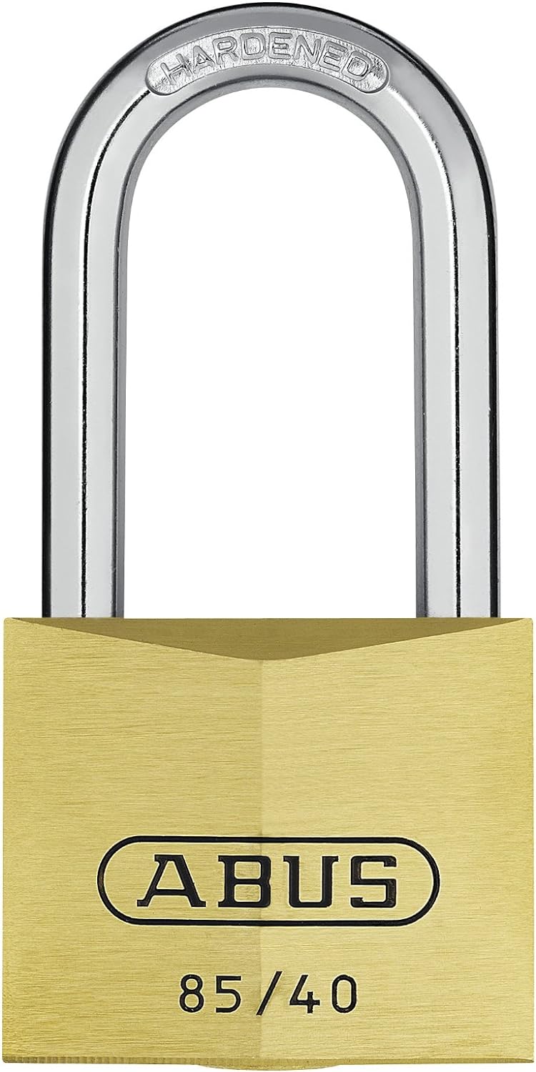 ABUS Vorhängeschloss Messing 85IB/40HB40 gl.-0706 - gleichschliessend und wetterfest - für See- und