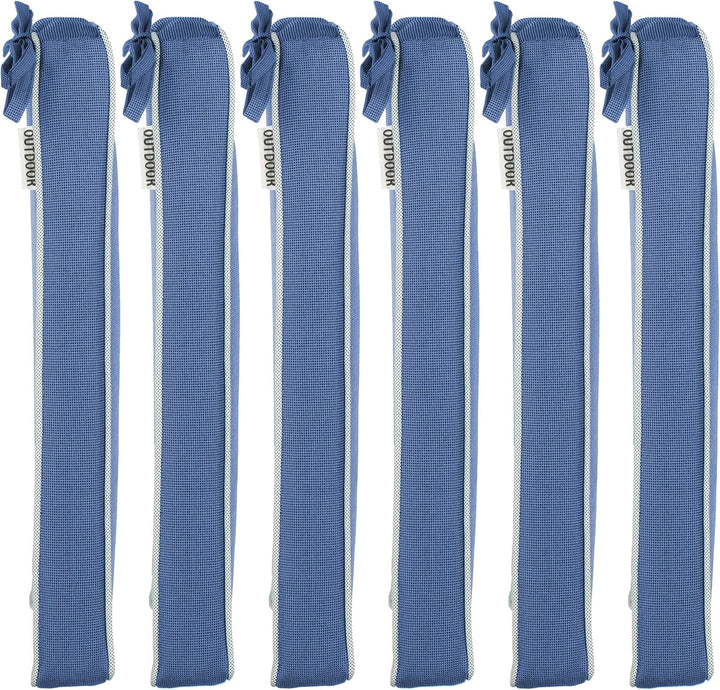 Brandsseller Outdoor Sitzkissen Kissen Dekokissen - Schmutz- und Wasserabweisend - 220 gr. Füllung -