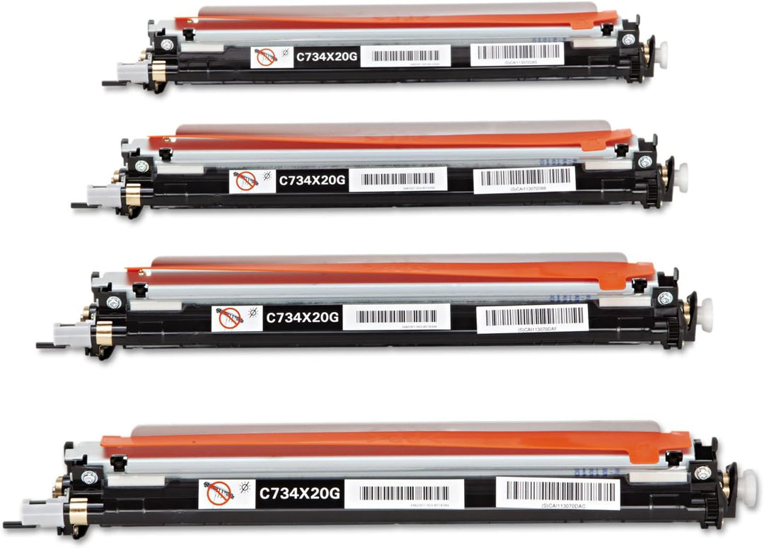 Lexmark Original C734X24G /, 4X Premium Trommel, Schwarz, Cyan, Magenta, Gelb, 20000 Seiten