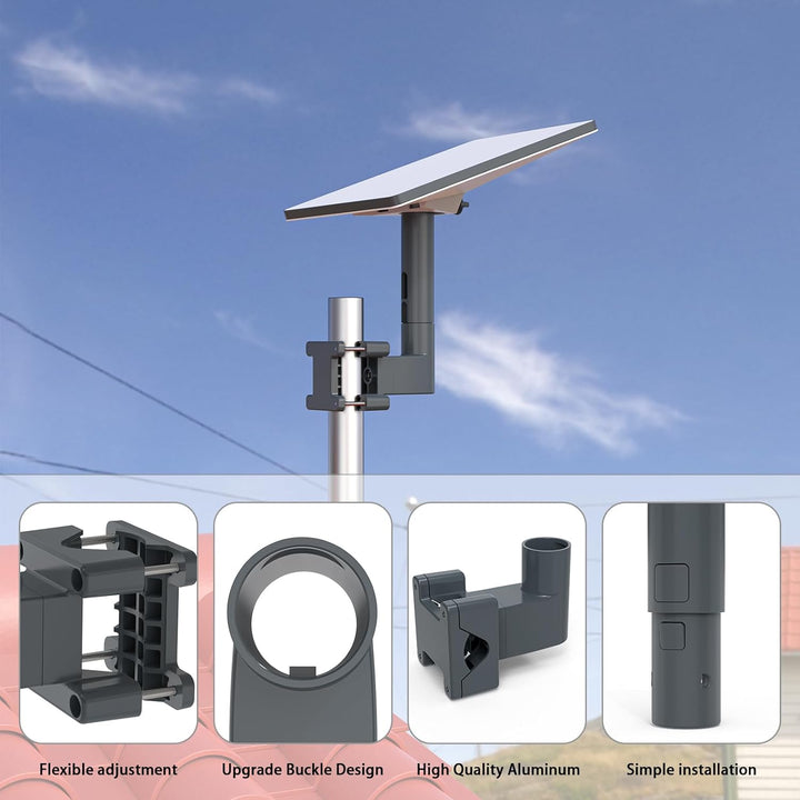 TIUIHU Starlink mini RV Leiterhalterung,Aluminiumlegierung Starlink RV Zubehör mit Installationsbere