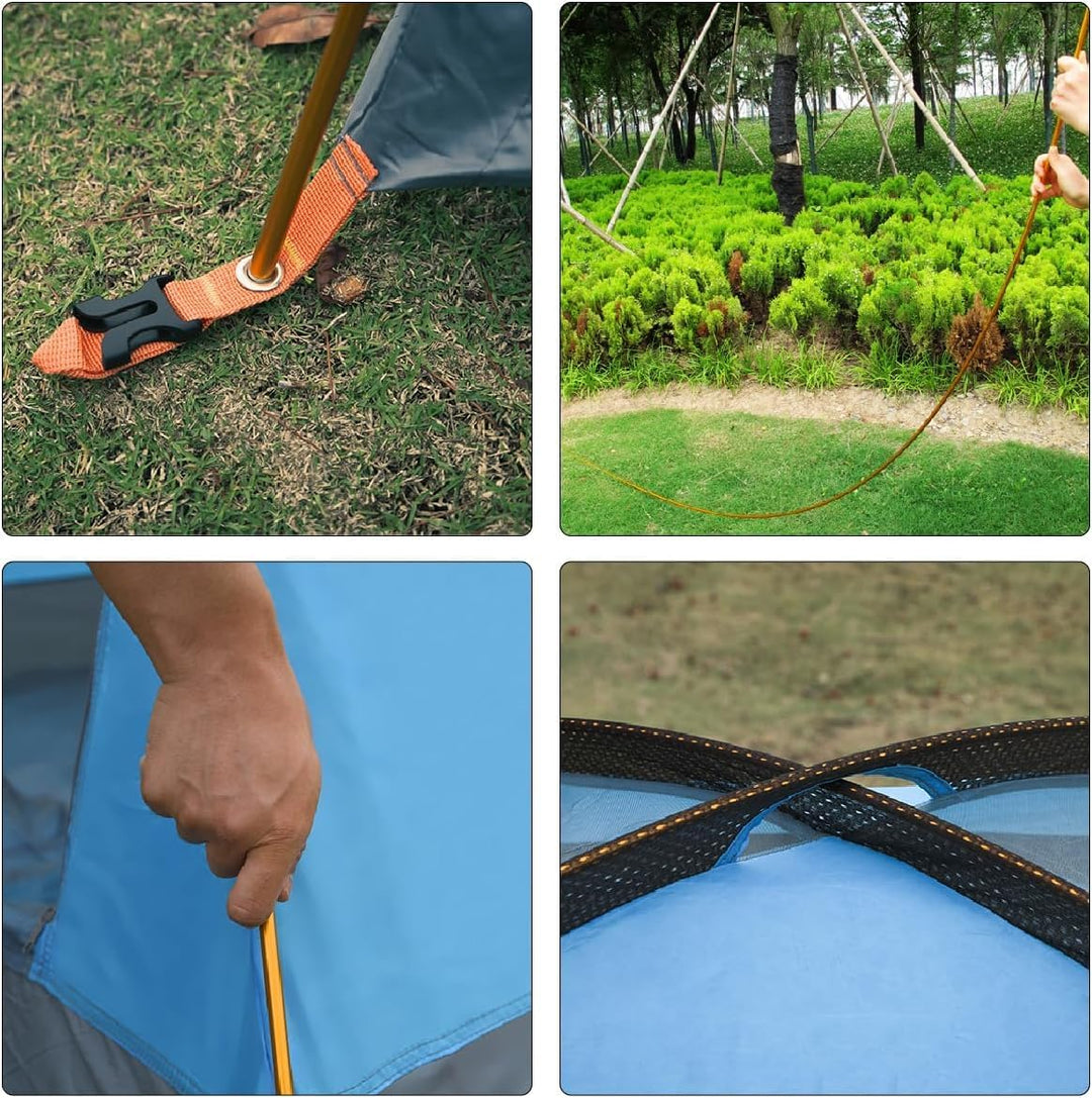 AYNEFY Ersatz-Zeltstangen, Aluminium-Zeltstangen, Outdoor-Zeltgeb?UDE, St¡§1tzstange, Stangenstange