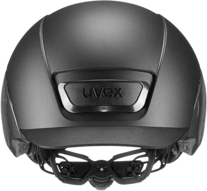 Uvex Unisex – Adult's Elexxion Tocsen Riding Helmet 54-55 cm Schwarz, 54-55 cm Schwarz