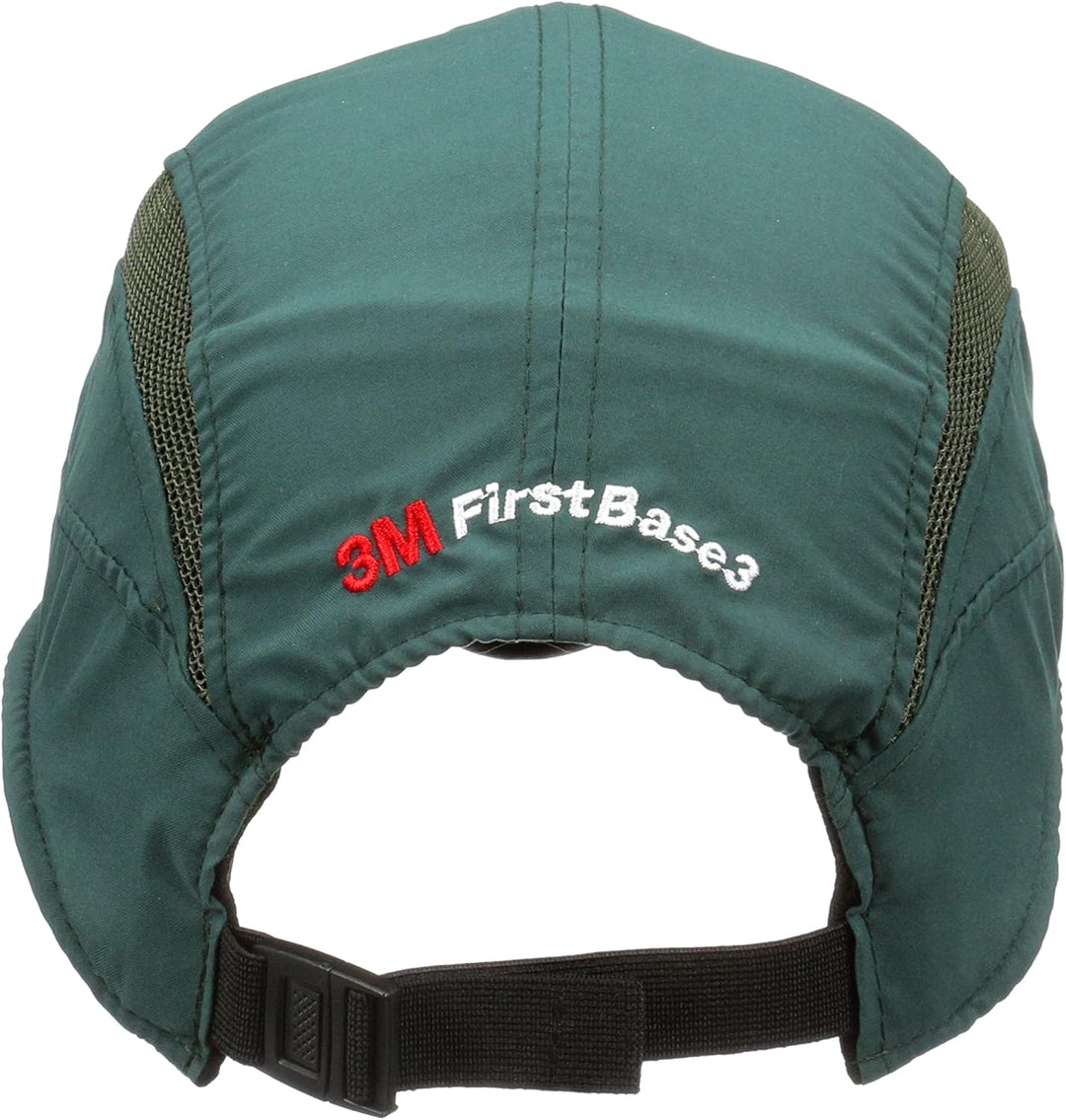 3M™ First Base™ 3 Anstosskappe 2030596, Classic, Dunkelgrün, verkürzter Schirm, 55 mm