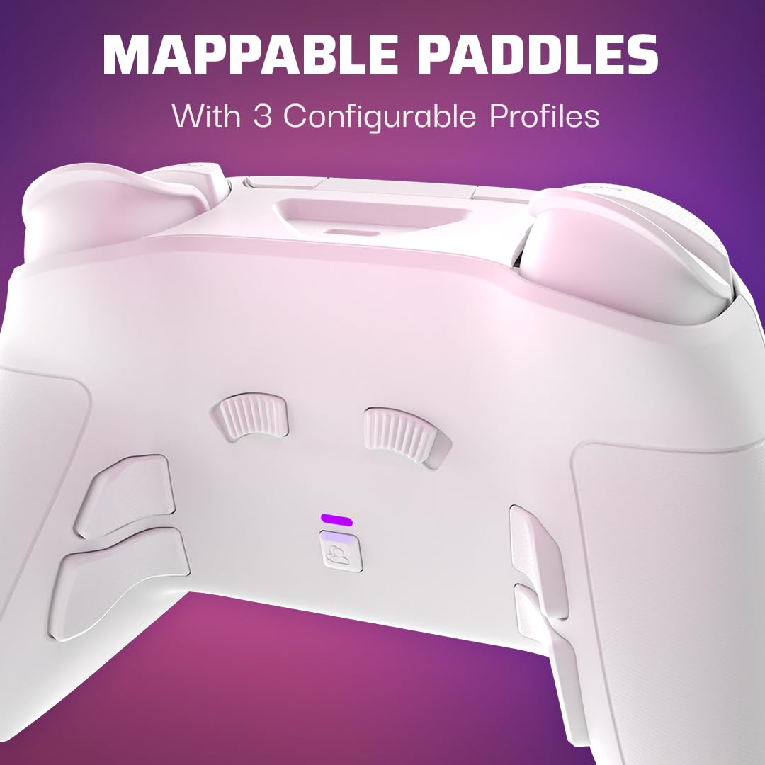 PDP Victrix Pro BFG drahtlos Controller: White For Xbox Series X|S, Xbox One, and Windows 10/11 PC