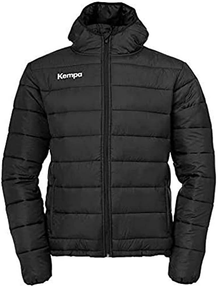 Kempa Men's Puffer Hooded Jacket Men's Hooded Jacket S Schwarz, S Schwarz