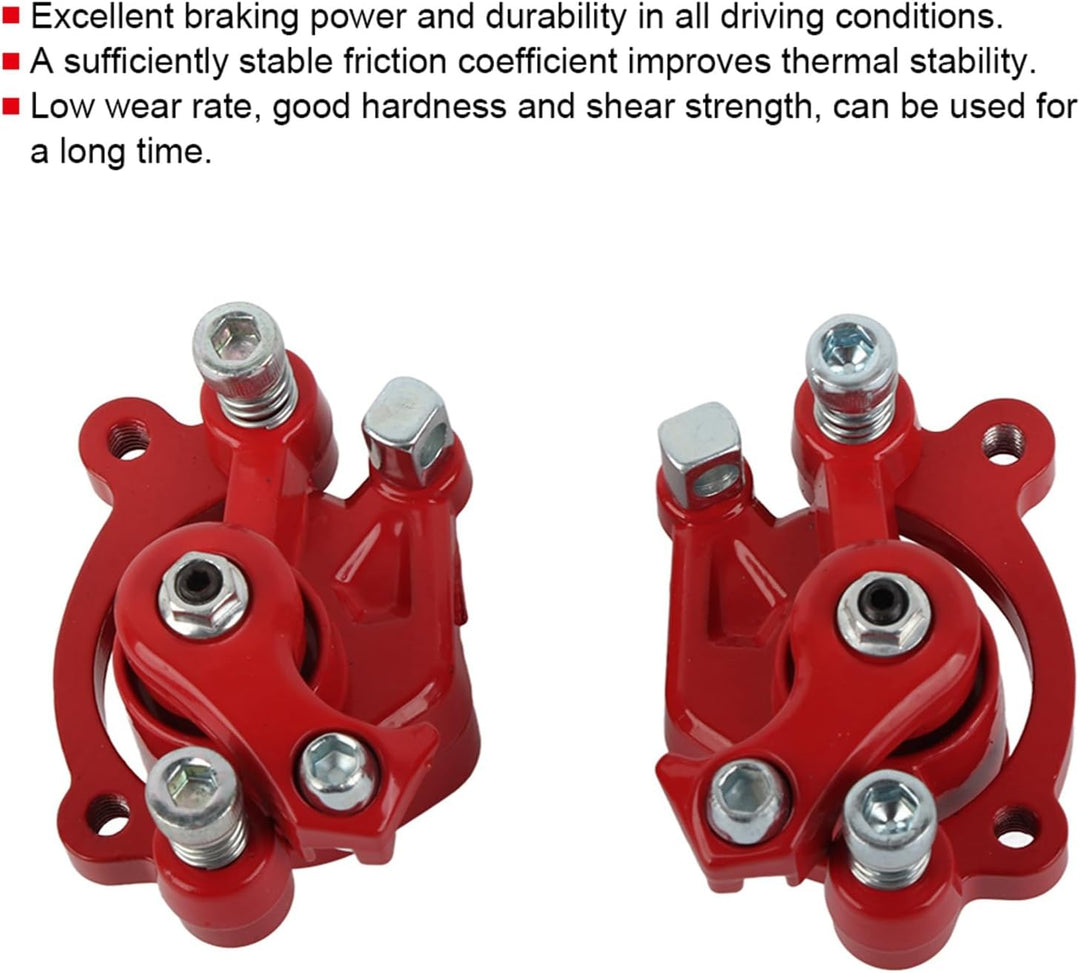 Scheibenbremssattelkissen, 4-tlg. Scheibenbremsbeläge vorne hinten mit Bremssattel Passend für Mini