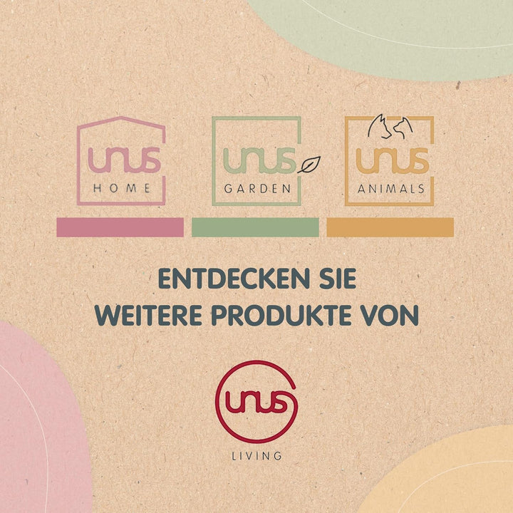 UNUS Nature by Kolibri Picknick Set 2 Personen mit Picknickkorb, Picknickdecke, Besteck und Geschirr