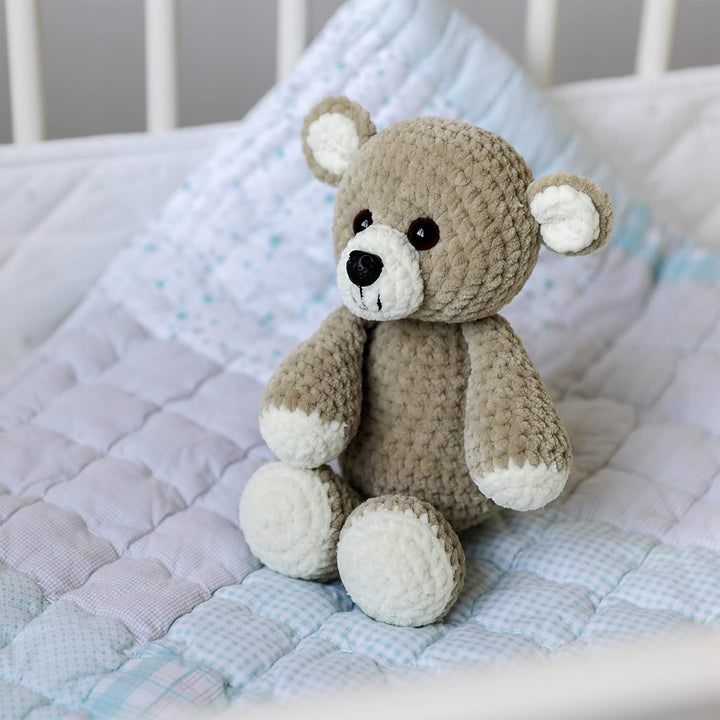 Gründl Funny uni Strick- & Häkelgarn (samtartiges Chenille-Garn aus 100 % Polyester, 100 g / 120 m,