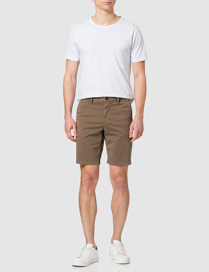 BOSS Herren Schino-Slim-Shorts S Shorts 31 Beige/Khaki250, 31 Beige/Khaki250