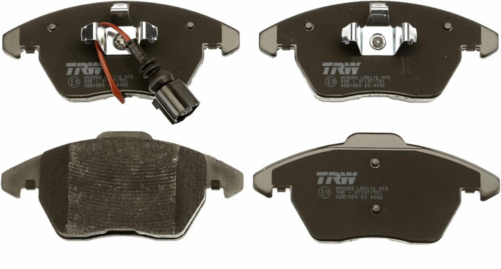 TRW GDB1550 Bremsbelagsatz, Scheibenbremse - (4-teilig) Single, Single