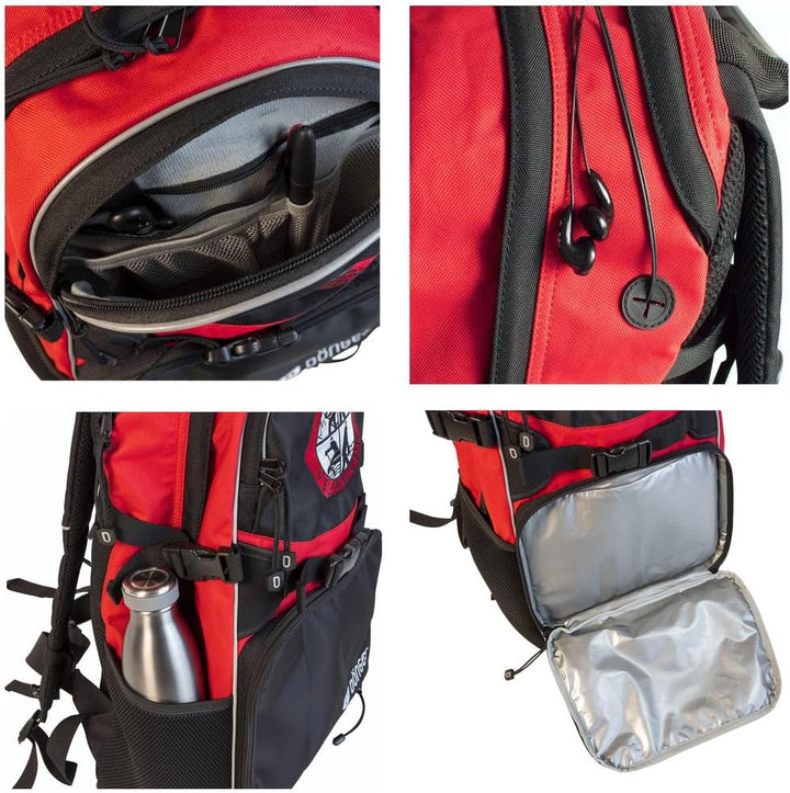Dönges Feuerwehr-Rucksack mit vielen praktischen Funktionen (Dönges-Feuerwehr-Rucksack Freizeitrucks