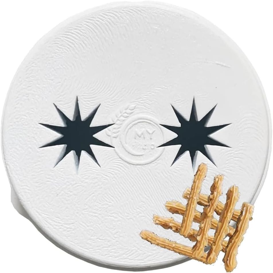 MY PASTA Churros/Spritzgebäck Zubehör geeigent für Kitchenaid Pastamaker Nudelmaschine Pasta Disc ko