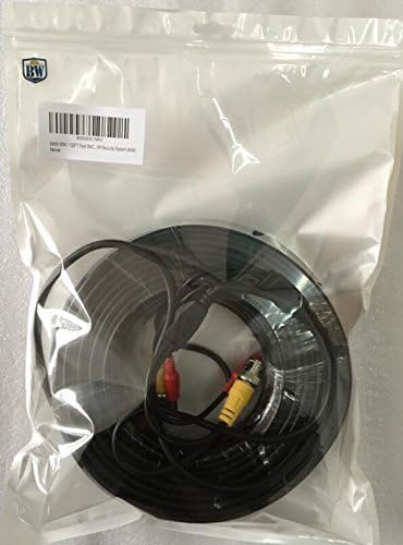 BW 40M / 132FT Füsse BNC Video-Stromkabel für CCTV-Kamera DVR Sicherheitssystem (40M) - Erweiterte A