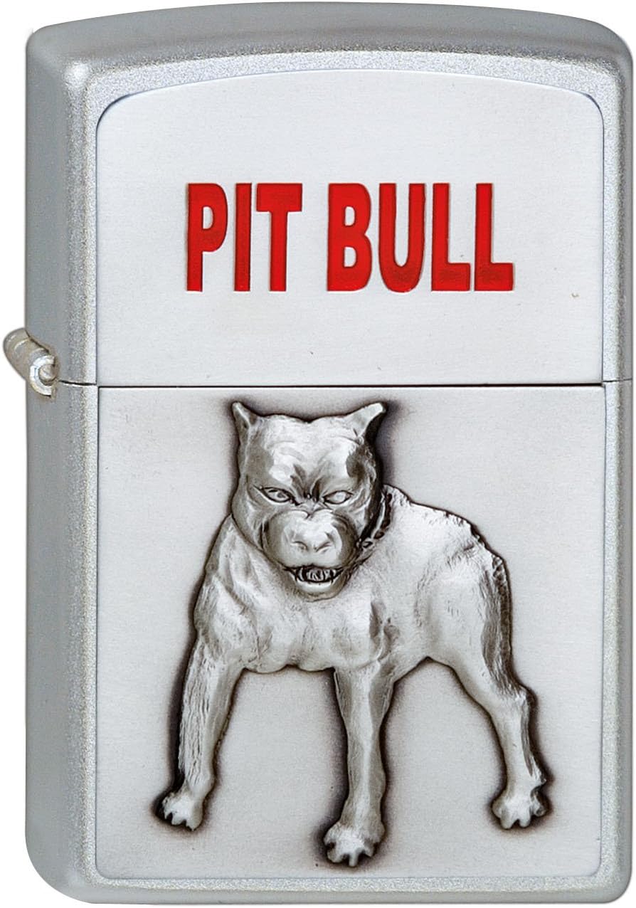 Zippo Feuerzeug 205 Pit Bull Emblem PitBull, PitBull