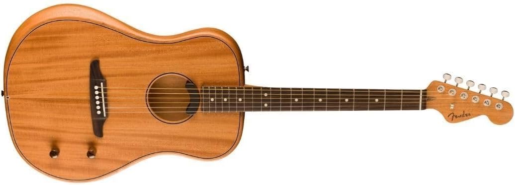 Fender Highway Series Dreadnought All-Mahogany inkl. Gigbag