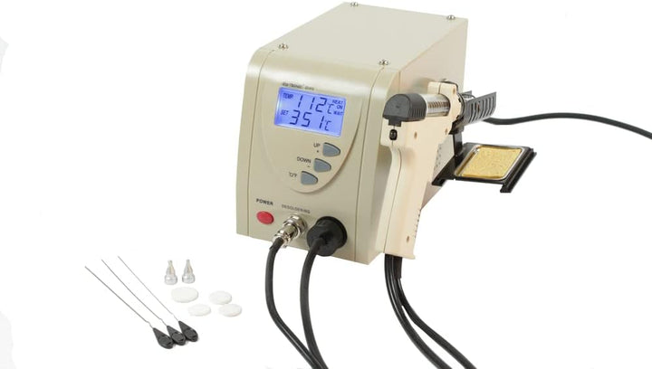 edi-tronic Digitale professionelle Entlötstation 80W ZD-915 Vakuumpumpe - digital