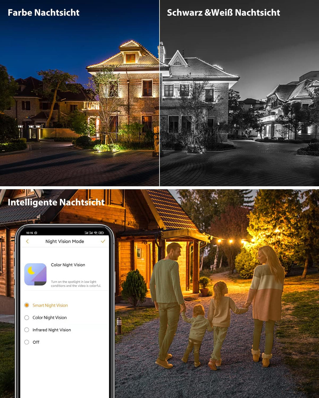 Imou Bullet 2E 4MP Überwachungskamera Aussen & Innen WLAN 4 Modelle, WLAN IP Kamera Outdoor Wi-Fi 2.