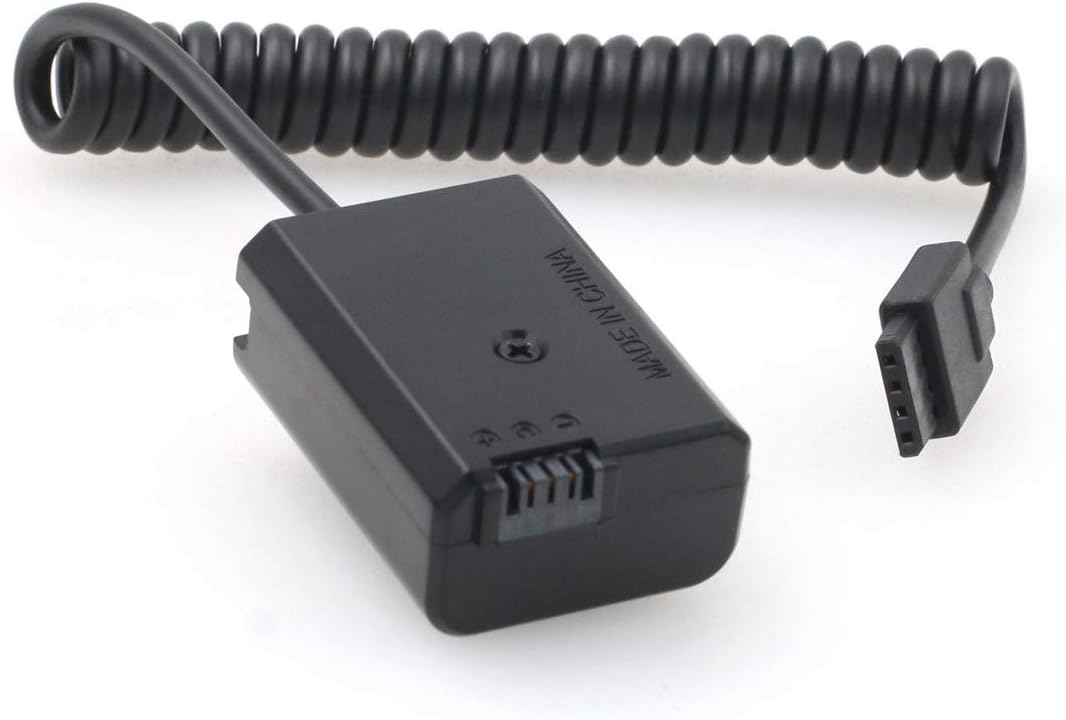 HangTon NP-FW50 DC-Koppler Dummy-Akku-Netzteil für DJI Ronin-S an Sony A7 A7II A7S A7SII A7R A7RII A