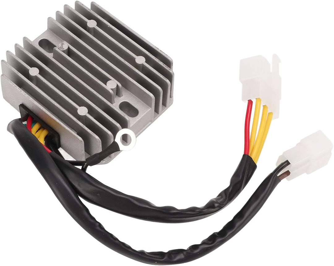 Aramox 12V Motorrad Spannungsregler Gleichrichter Aluminiumlegierung Ersatz für Suzuki GT 380 550 75