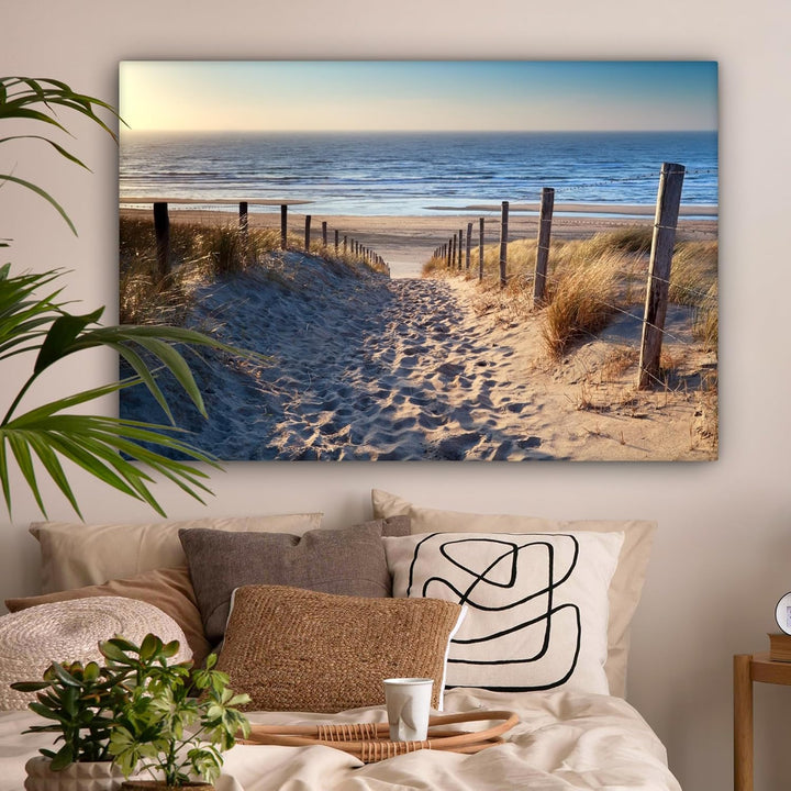 MuchoWow© Wandbilder Gross 120x80 cm XXL Schlafzimmer Home Deko Wohnung Bild Wohnzimmer Fotoleinwand