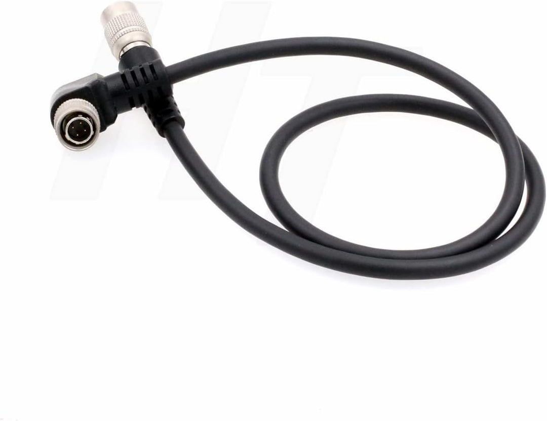 HangTon Stromkabel Stecker Hirose 4-polig auf Hirose 4-polig für Soundgeräte MixPre 688 Mixer Zoom F