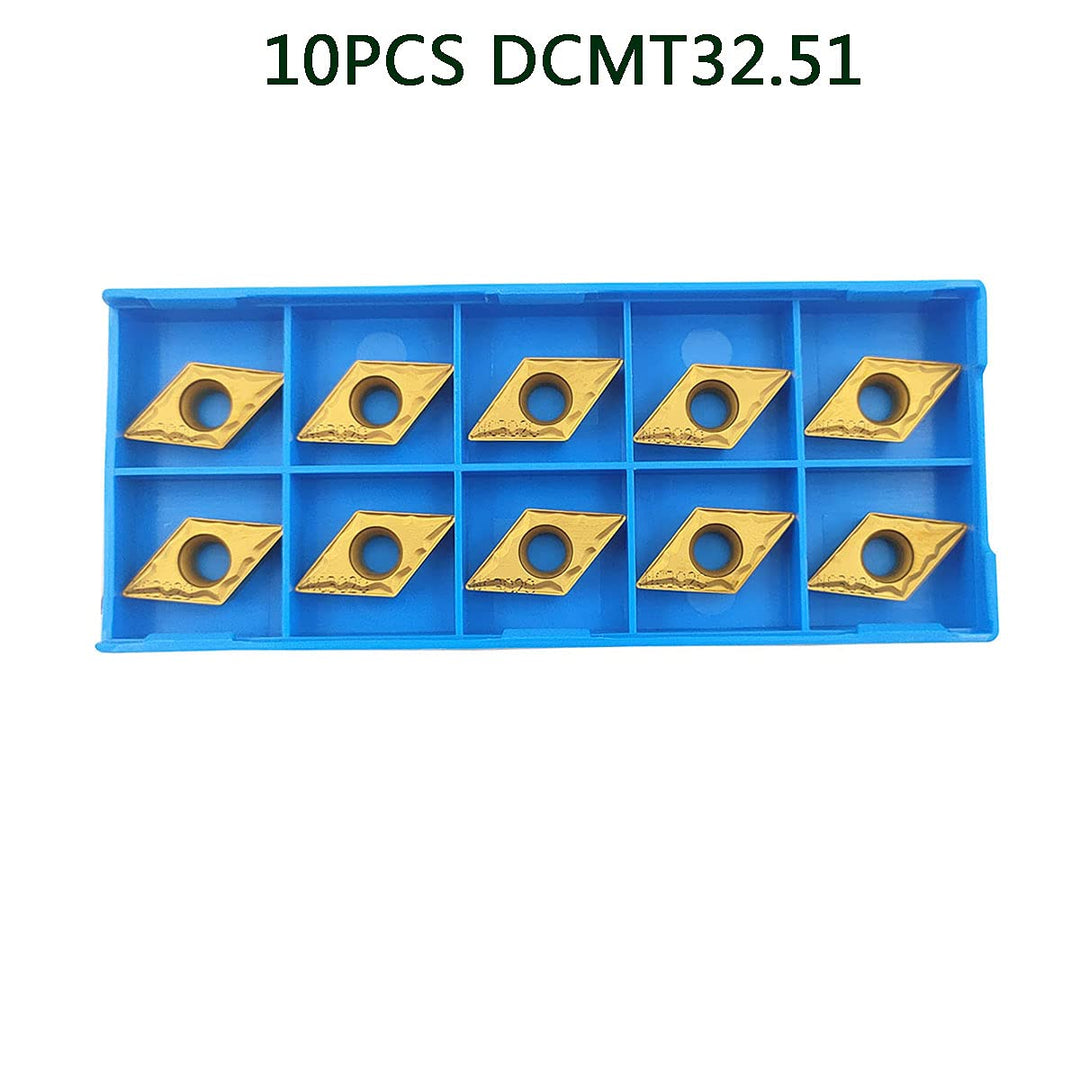 1,6 cm Bohrstange SDJCR1616H11 + SDJCL1616H11 Drehmaschine Aussendrehwerkzeughalter mit 10 Stück DCM