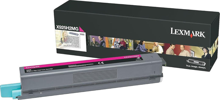 Lexmark X925H2MG X925 Tonerkartusche Hohekapazität 7.500 Seiten 1er-Pack, magenta