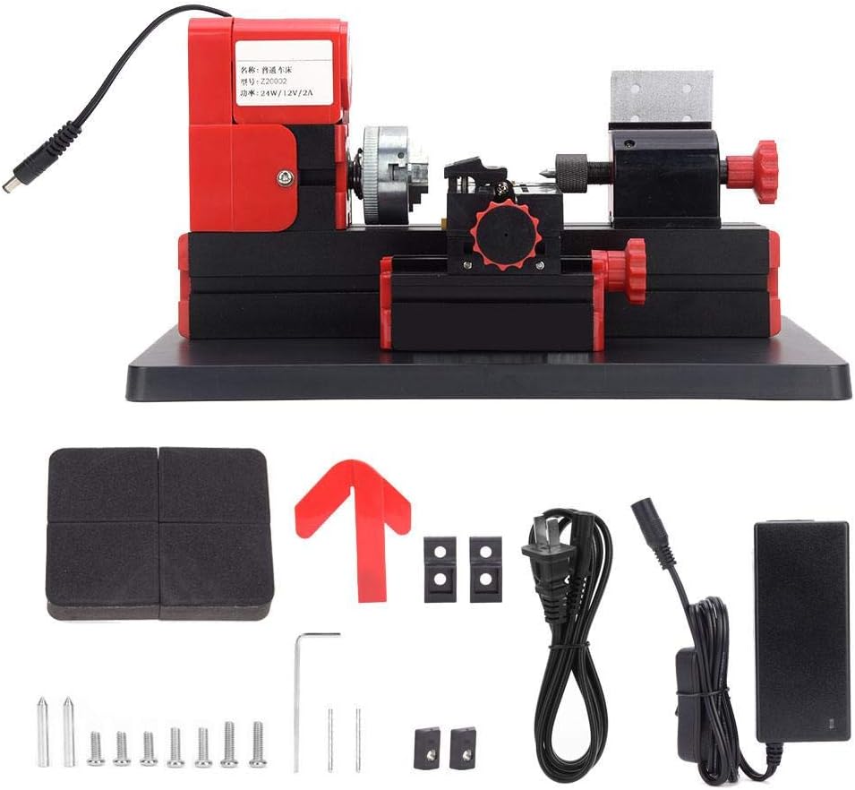 Mini motorisierte Drehmaschine DIY kleine Werkzeuge, Mini motorisierte Drehmaschine DIY Elektrowerkz