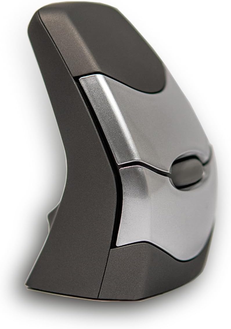 BakkerElkhuizen DXT 2 Precision Mouse, Ergonomische Kabelgebundene Präzisionsmaus, Rechts- und Links