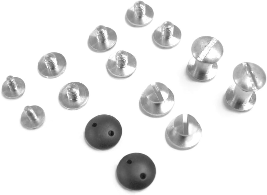 Leatt 500030250 Taschenschutzschrauben Unisex - Erwachsene, Black, M