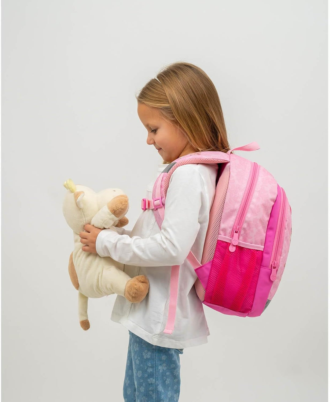 Belmil Kindergartenrucksack mit Brustgurt und Namensschild für 3-6 Jährige/Krippenrucksack Kindergar