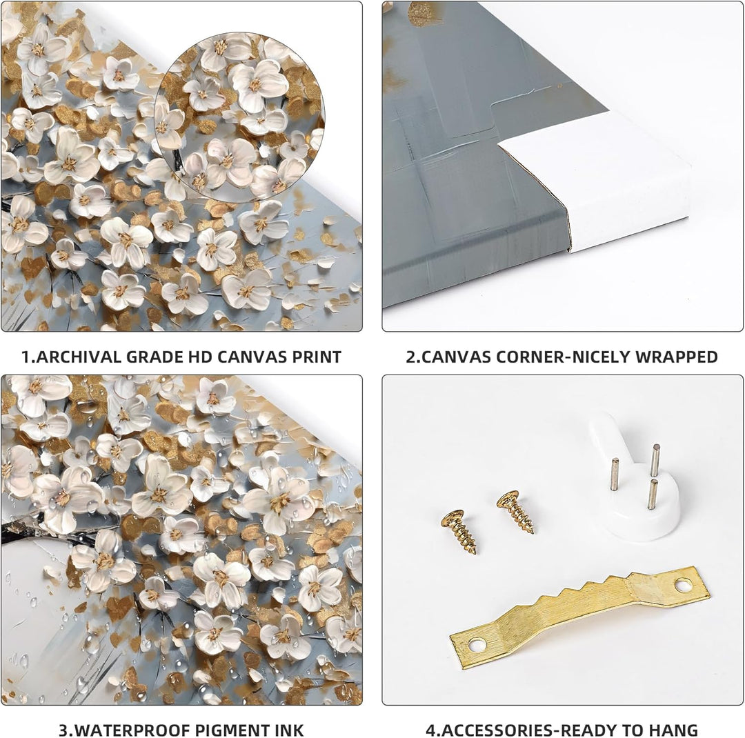 Bunter Baum des Lebens Mit Rahmen Leinwand Bilder Landschaft Leinwand Malerei Gemälde Poster Foto Bi