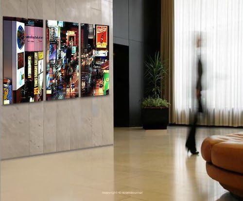 islandburner Bild Bilder auf Leinwand Big Apple New York NYC XXL Poster Leinwandbild Wandbild Dekoar